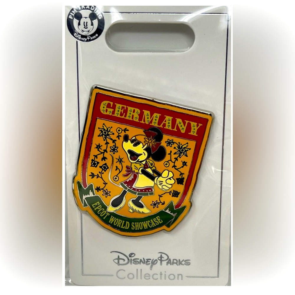 Authentic 2020 Disney Park Trading Pin Epcot World Showcase GERMANY Minnie Mouse